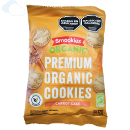 [2508] Galletitas PREMIUM CARROT CAKE x120g - Smookies