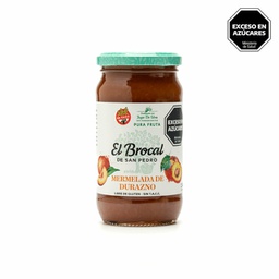 [2555] Mermelada de DURAZNO LIGHT x400g - El Brocal