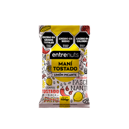 [2018] Mani sabor LIMON PICANTE x100g - Entrenuts