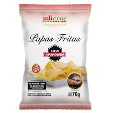 [1168] Papas fritas sabor ASADO CRIOLLO x70g - Juli Croc