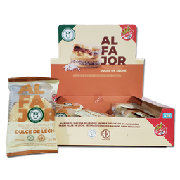 [187] Caja x12 alfajores - MAICENA - Felices