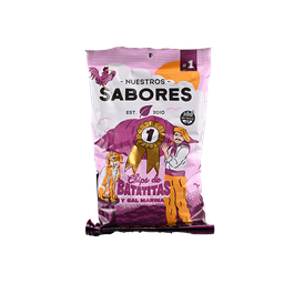 [27] Chips de batatas y sal marina - Nuestros Sabores