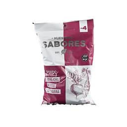 [31] Chips de remolachas y sal marina- Nuestros Sabores