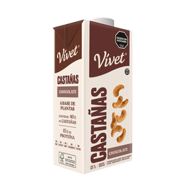 [11] BEBIDA de CHOCOLATE y CASTAÑAS x1l - Vivet