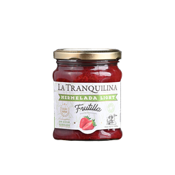 [415] Mermelada de FRUTILLA LIGHT x330g - La Tranquilina