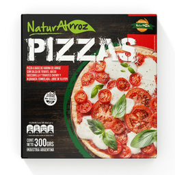 [62] Pizza de capresse individual x300g - Naturalrroz