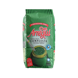 [563] Yerba mate ANTIÁCIDA COMPUESTA x500g - Don Arregui